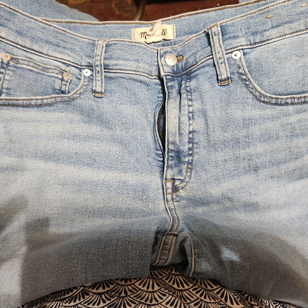 Madwell Mid Ride Kick Out Jeans Size 30